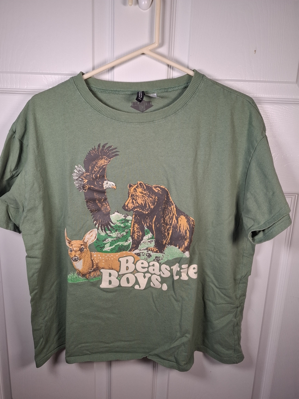 H&M green Beastie Boys tee